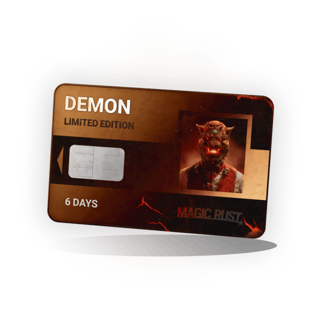 Magic Rust Demon (6 дней)