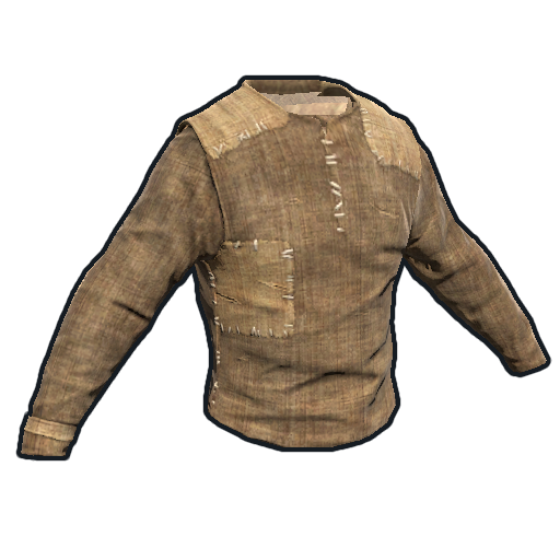 Magic Rust Burlap Shirt