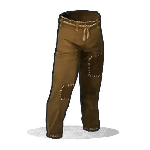 Magic Rust Burlap Trousers