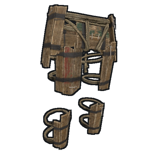 Magic Rust Wood Armor Pants
