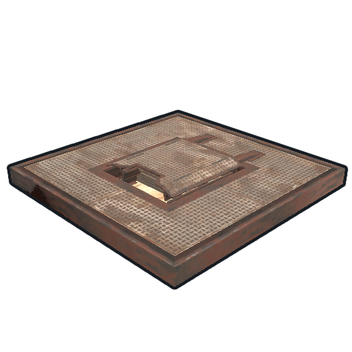 Magic Rust floor.ladder.hatch