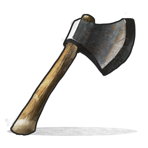 Magic Rust hatchet
