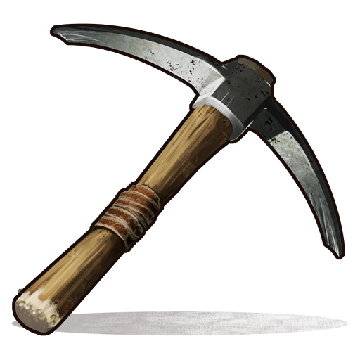 Magic Rust pickaxe