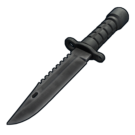 Magic Rust knife.combat