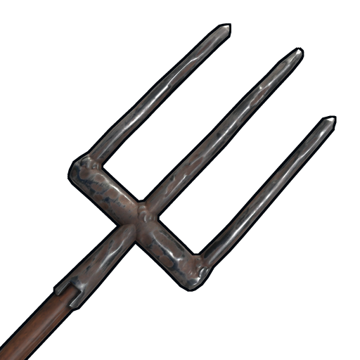 Magic Rust pitchfork